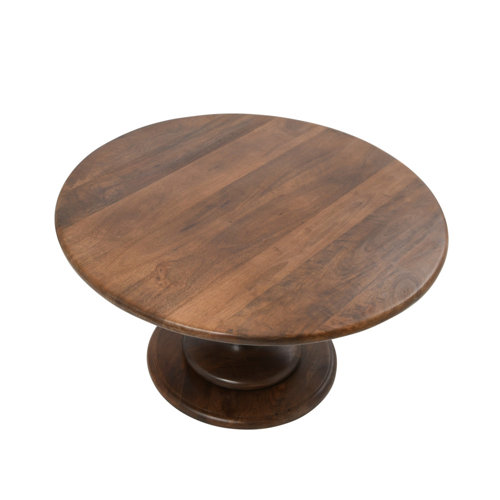 Pedestal Round Coffee Tables You'll Love Wayfair